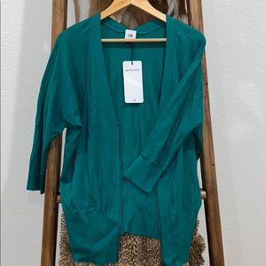 Cabi banner sweater in palm